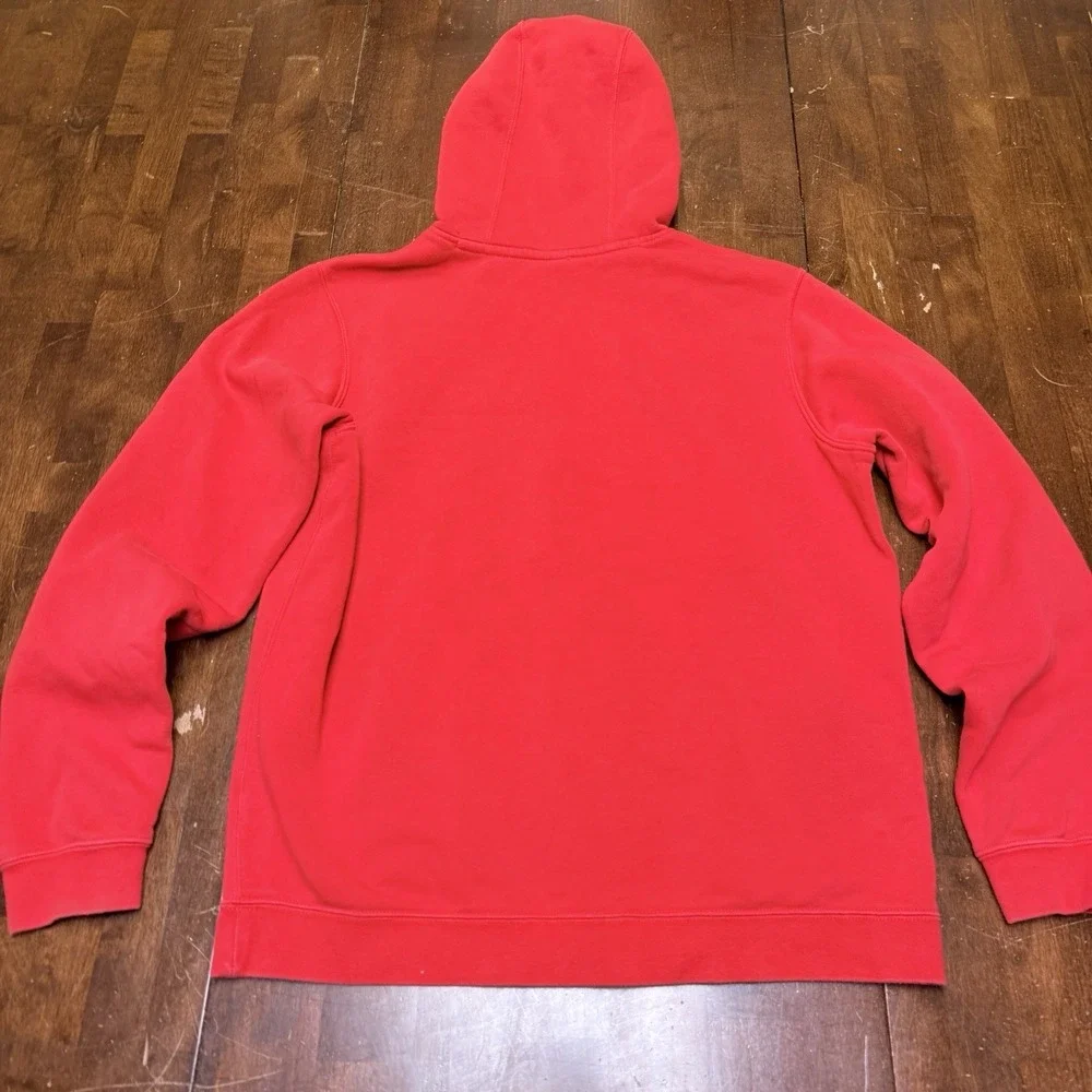 Ohio State Buckeyes Hoodie‎ Sweatshirt Club Fleece Mens Medium Red NCAA Football